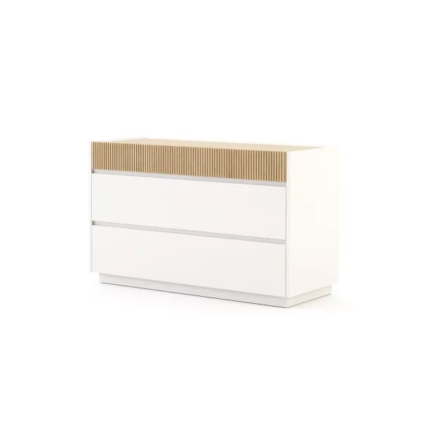 SOHO CHEST OF DRAWERS WITH WOODEN SLATS