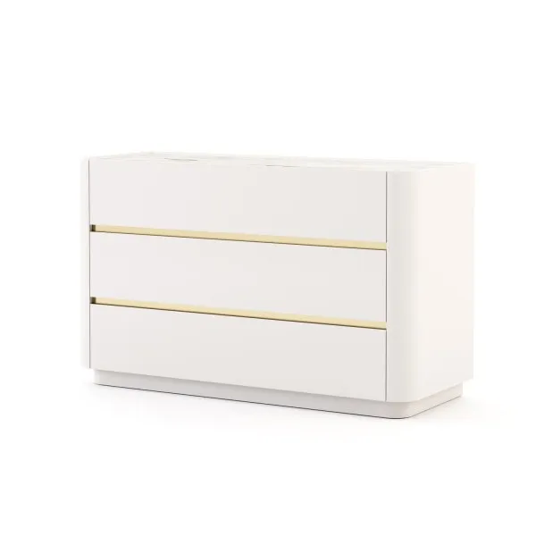 SOHO XLUX CHEST OF DRAWERS WITH CERAMIC