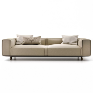 COLEMAN 2 SEATER SOFA BED WITH REMOVABLE COVER