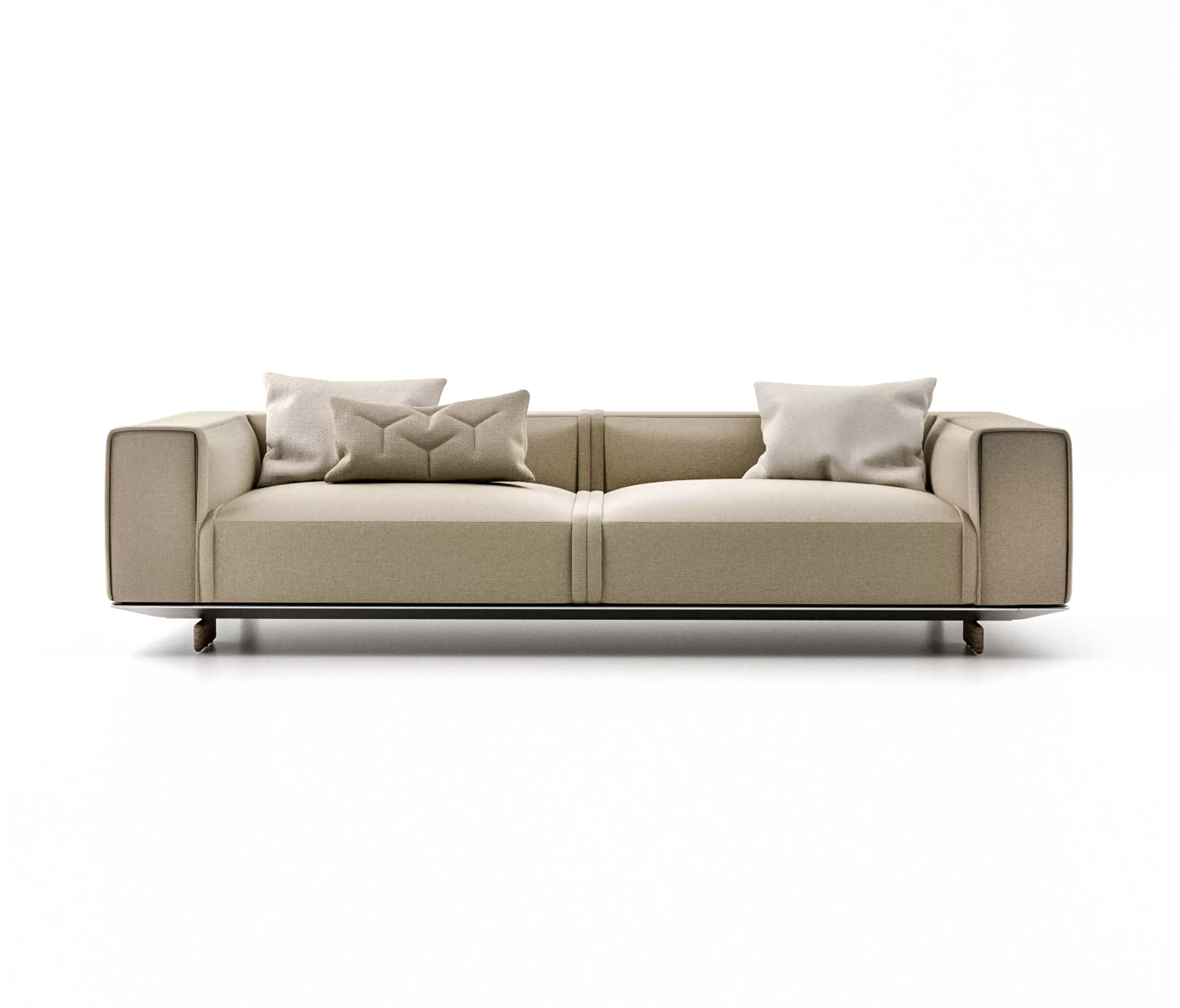 COLEMAN 2 SEATER SOFA BED WITH REMOVABLE COVER